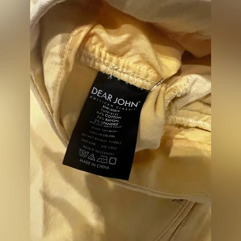 Dear John Denim Hampton Shorts Size 33